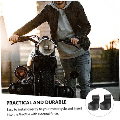 3 Pairs Motorcycle Throttle Assist Cruise Control Grips with Ergonomic Wrist Rest for Reduced Hand Fatigue Material Easy Throttle Control for Long Distance Riding and Thick Gloves