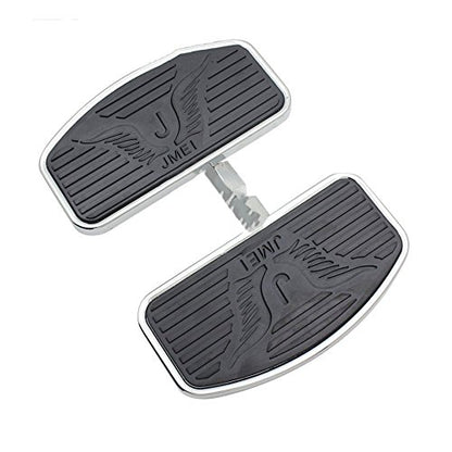 Motorcycle Floorboard Front/Rear passenger foot pegs for Honda Magna VF250/VT250/VF750 1994-2013 Yamaha V-STAR DragStar XVS 650 / Virago XV125/250/400 Pair - size: Front