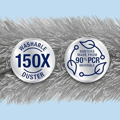 Bona Reusable Duster Refills - 2 Pack - High Performance Dusting System - Microfiber Dusters Remove Dust and Pet Hair for Whole-Home Cleaning - style: Washable Duster Refills - 2 Pack
