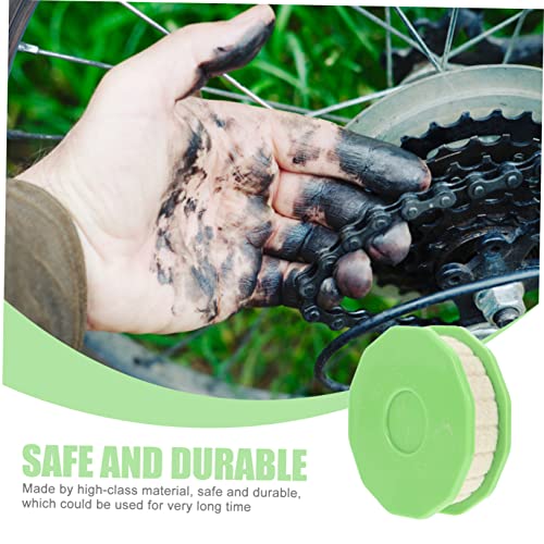 2pcs Bicycle Oiler Mountain Bike Lubricator Bike Oil Mountain Cycle Lubricator Bike Lubricant Chain Wax - color: Light Green