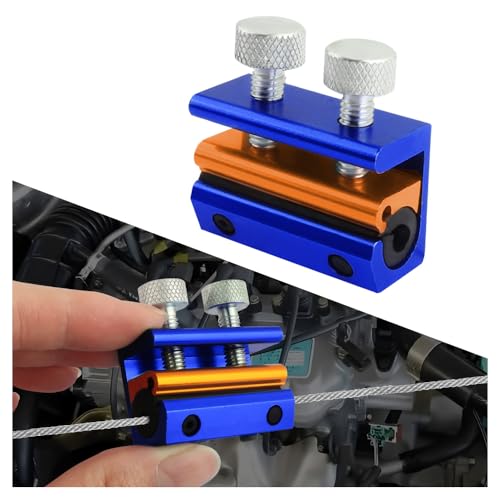 Double-Headed Motorcycle Cable Luber Tool for Brake Cable Lubrication,Cable Lube Dispenser Motorcycle Tools for Motorcycles Bicycle Scooter,Universal Motorcycle Tools Cable Lube (Sky Blue) - color: Sky Blue