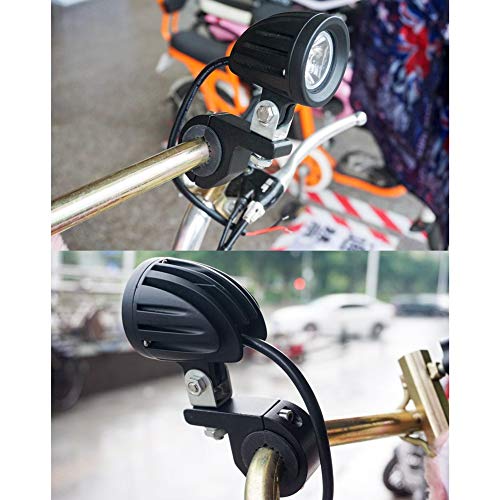 Universal 17MM-25MM LED Light Bar & Spotlight Mounting Bracket Kit for Off-road Vehicles, Car & Truck Bull Bar, Fog Light & Lamp Holder - size: 17-25MM