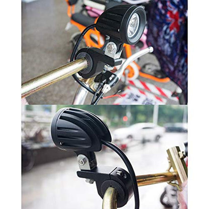 Universal 17MM-25MM LED Light Bar & Spotlight Mounting Bracket Kit for Off-road Vehicles, Car & Truck Bull Bar, Fog Light & Lamp Holder - size: 17-25MM