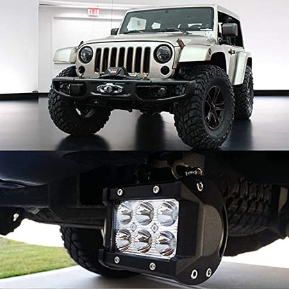 Slide Brackets - LEDOPPO Light Bar Mounting Brackets Kit, Universal Adjustable Bottom Mount Offroad Truck LED Bar Work Light Pods Base Bracket,2 Pack,Black - size: LED Light Bar Base Brackets