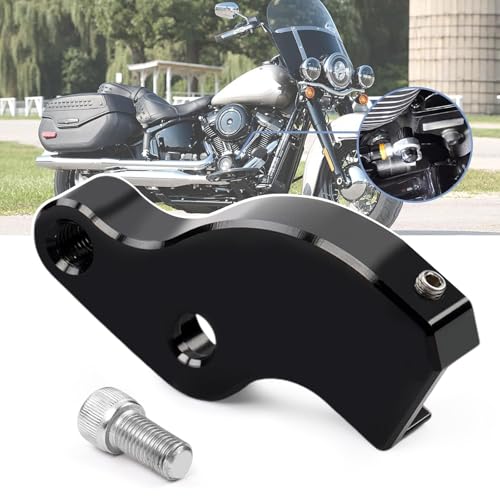 EZ Shift Neutral Gear Assist Bracket for Harley M8 2018-2025 Touring 2018-2025 Softail Breakout Motorcycle Black - color: Black N
