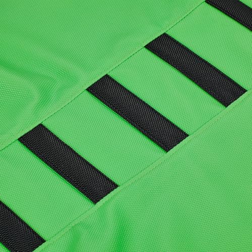 Electric Dirt Bike Seat Cover for Tutti Soleil 01,Black Stripe Non-Slip Motorcycle Cushion Cover for Tuttio Soleil01-Green - color: Green