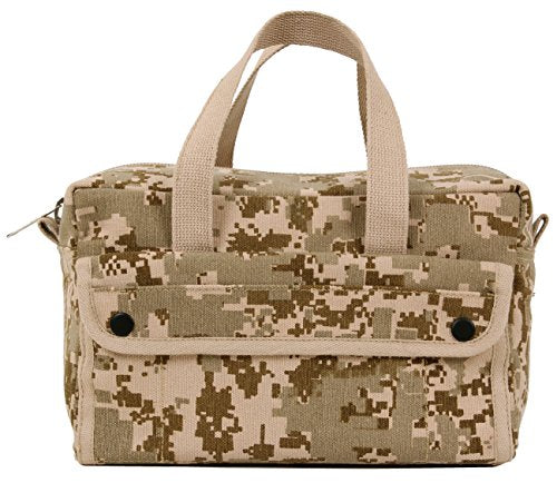 Rothco Mechanic's Tool Bag - Heavy-Duty Organization for Gear and Equipment - color: Desert Digital Camo