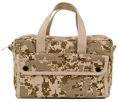 Rothco Mechanic's Tool Bag - Heavy-Duty Organization for Gear and Equipment - color: Desert Digital Camo