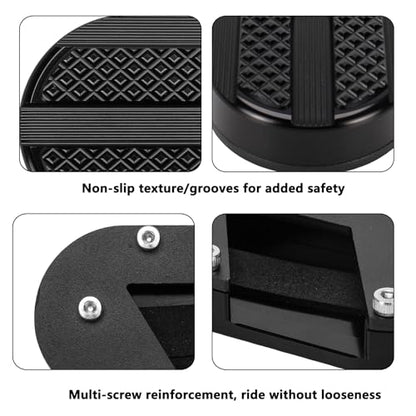 Motorcycles Foot Brake Lever Pedal Enlarge Extension Rear Brake Peg Pad Extender Compatible with Harley Softail Fat Bob (FXFB) 2018-ON and 114 (FXFBS) 2018-ON