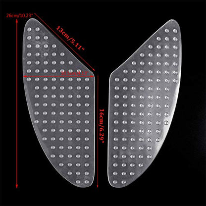 Tank Traction Pad Side Gas Knee Grip Protector For Honda CBR 600 1000 RR CB400 CB400V-TEC DN-01, for Kawasaki ZX636R/ZX6RR Z1000, for Yamaha FZ1 FAZER R1 R6