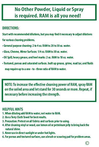 RAM All Purpose Cleaner Concentrate - Starter Kit