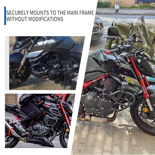 Motorcycle Crash Bar Engine Guard Frame Sliders Bumper Falling Protector,Engine Anti Falling Bar Compatible for HO&N&DA CB750 Hornet CB 750 Hornet Accessories 2022-2025