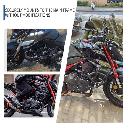 Motorcycle Crash Bar Engine Guard Frame Sliders Bumper Falling Protector,Engine Anti Falling Bar Compatible for HO&N&DA CB750 Hornet CB 750 Hornet Accessories 2022-2025