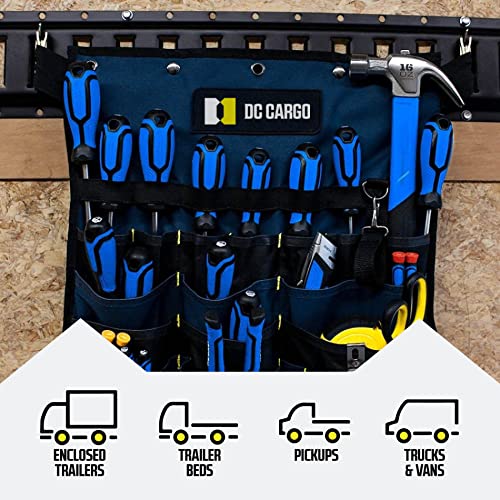 Fifty 10-ft E Track Tie-Down Rail, Powder-Coated Steel ETrack TieDowns, Horizontal 10' E-Tracks, Pack of 10 Bolt-On Tie Down Rails for Cargo on Pickups, Trucks, Trailers, Vans - size: 50-pack