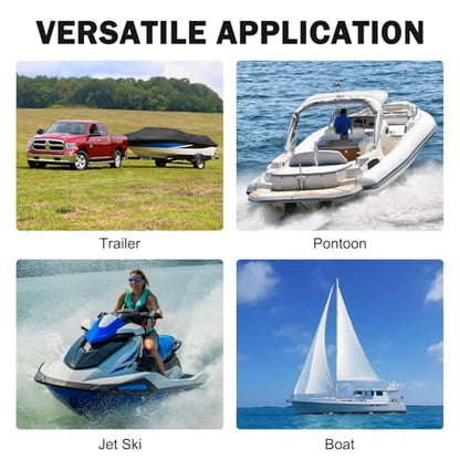 StarLeaparts Transom Tie Down Kits (2PK) -2" x 48" Boat Transom Straps - 1,200lb Break Strength Boat Straps for Trailer, Boat or Kayak Secure(Green) - color: Green