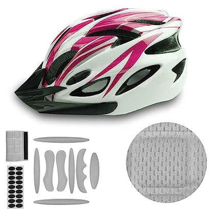 JHFGJGH 2 Set Cycle Helmet Pads, Universal Foam Pads for Motorcycle Bike Cycling Helmet (Grey) - color: Grey