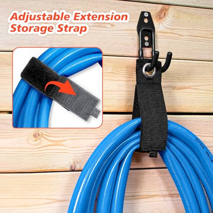MKRUI 30-Pack Garage Hooks for Storage & Hanging Items, Save Space