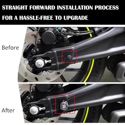 10MM 675SS Swing Arm Spools Sliders Fit For CFMOTO 675SS Stand Frame Slider Crash Bar Accessories,CNC T6061 Aluminum (Blue) - color: Blue