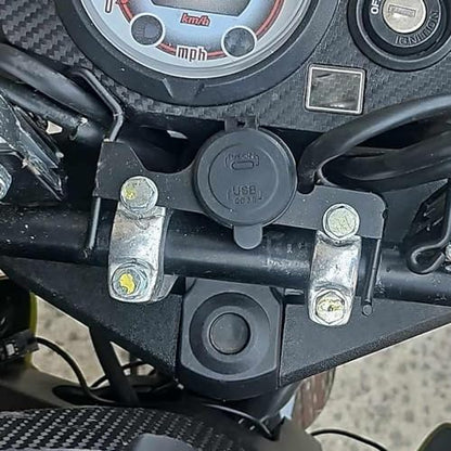 Compatible for Honda Navi 110 2022-2024 Plug & Play Wiring Harness Connector Accessory Kit + Mount Bracket