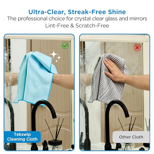 Professional Auto Detailing Microfiber Cloths 6 Pack 15.5"x15.5" | Glass Cleaning Towels Car Windshield Window and Interior Lint Free Streak Free High Gloss Shine Polishing - color: Grey