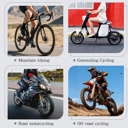 OFFCURVE Universal Motorcycle Handblebar Grips - style: Vertical Strips