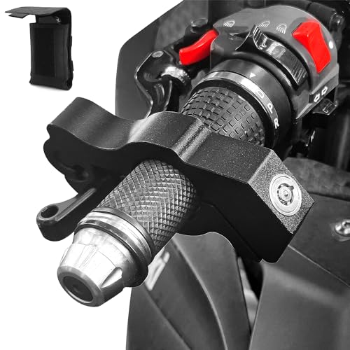 Heavy Duty Anti Theft Helmet, Brake and Handlebar, Universal for Motorcycles, ATVs, Dirt Bikes, Mopeds, Scooters | Dirt Bike, Moped, Scooter, ATV Accessories - color: Black
