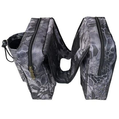 ATV Tank Bag Saddle Bag Waterproof Motorcycle Bag Compatible with Snowmobile Sportsman Scrambler FourTrax Grizzly UTV Hanging Storage Bag Phython - color: Camo Phython