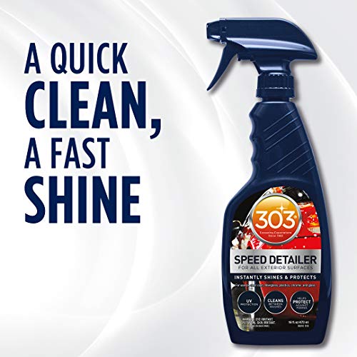 303 Automotive Speed Detailer - Instantly Shines & Protects, Perfect for in Between Washes, Provides Superior UV Protection, Helps to Repel Dust & Dirt, 32oz (30246CSR) Packaging May Vary - size: 32 Fl Oz (Pack of 1)