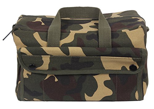 Rothco Mechanic's Tool Bag - Heavy-Duty Organization for Gear and Equipment - color: Woodland Camo