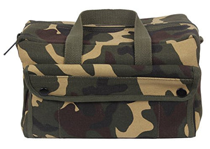 Rothco Mechanic's Tool Bag - Heavy-Duty Organization for Gear and Equipment - color: Woodland Camo