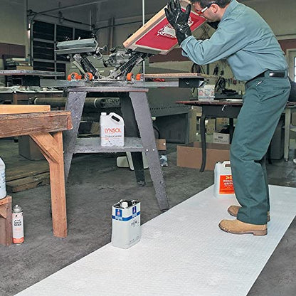 PIG Oil Mat - Oil-Only Absorbent Mat Roll - 1 Roll - 30" x 150' Roll - Absorbs up to 32 gallons per Roll - MAT458 - size: 30" x 150'
