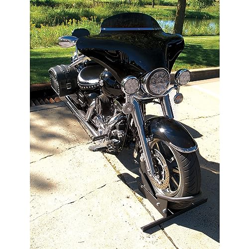 Extreme Max 5600.3204 Deluxe Motorcycle Wheel Chock/Tie-Down Kit - style: Deluxe