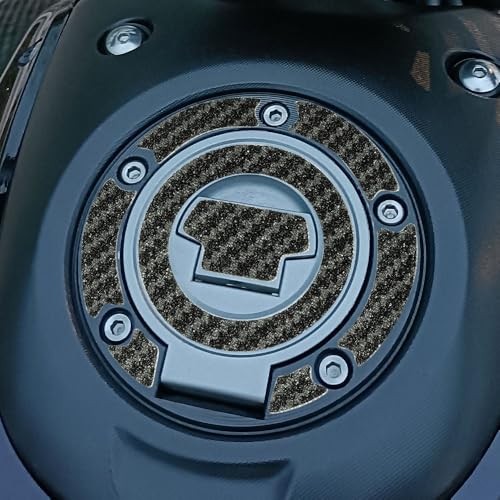 Motorcycle Carbon Tank Pad Protector Sticker Fuel Gas Oil Cap Decal, Anti-Scratch Oil Gas Tank Pad (YZF R1 02-11 YZF R6 03-10 FJR1300 03-06F) - color: Yzf R1 02-11 Yzf R6 03-10 Fjr1300 03-06f