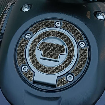 Motorcycle Carbon Tank Pad Protector Sticker Fuel Gas Oil Cap Decal, Anti-Scratch Oil Gas Tank Pad (YZF R1 02-11 YZF R6 03-10 FJR1300 03-06F) - color: Yzf R1 02-11 Yzf R6 03-10 Fjr1300 03-06f