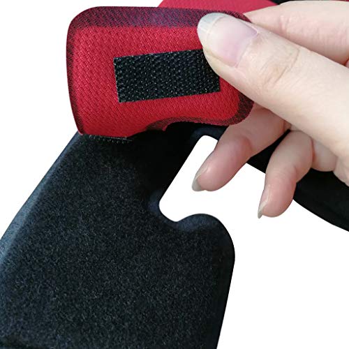 Tactical Helmet Pads - Universal Replacement Internal Memory Foam Pad Inserts for ACH, MICH, EXF Helmets - color: Red-1st
