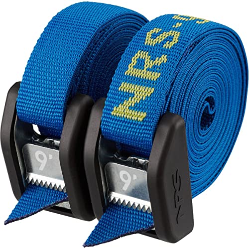 NRS 12' Buckle Bumper Strap Pair Iconic Blue - color: Iconic Blue, size: 12'