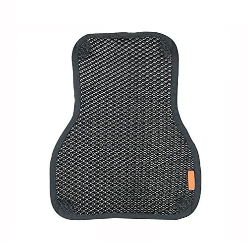 Motorcycle Seat Cushion,3D Mesh Motorcycle Seat Pad Breathable Seat Cover Air Cooling Comfortable Mesh Seat Cushion Pad Universal Seat Pad for Motorcycle,Single Layer S - size: Single Layer S