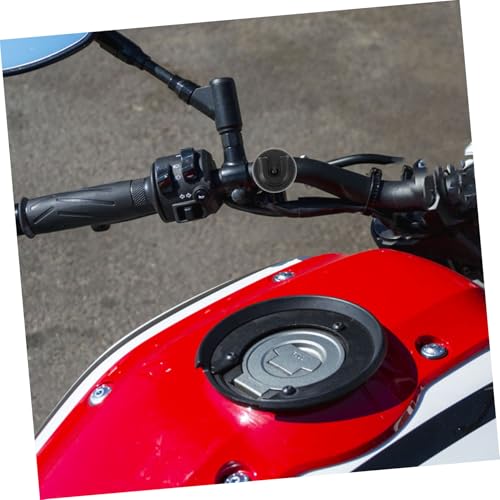 Yardwe Motorbike Microphone Clip Holder Mount for Handheld Radio Easy Installation Mic Hook for Motorcycle Communication Compatible Various Models