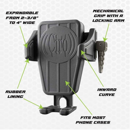 CIRO GEN 2 Cybercharger® Phone Holder Mount Sold Separately