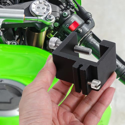 POPETPOP Universal Motorcycle Chain Alignment Tool and Roller Tensioner Guide Heavy-Duty Chain Adjuster for ATV Maintenance Repair Equipment