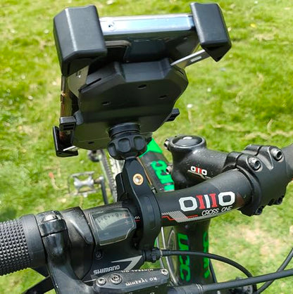1 inch Ball Mounts Handlebar Mount Base for Round Rail Diameter 0.5"/0.87"/1"/1.26", Compatible with RAM Mounts B Size Double Socket Arms 2 Sets - color: Black2, size: 1 inch Bracket