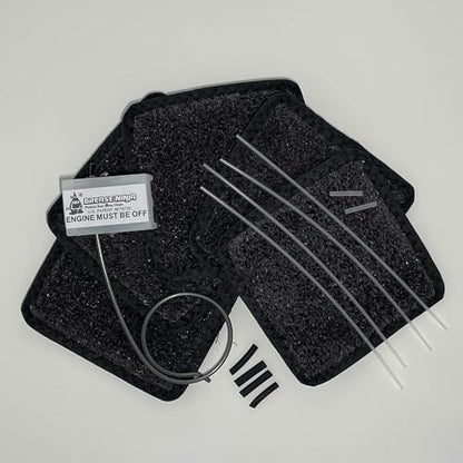 Oiler Kit: Motorcycle Maintenance Set with Chain Oiler, Brush Rag 5-Pack, and Universal Tube Kit (Chain Size 420 Select GN415/420 Oiler Kit) - size: Chain Size 420 select GN415/420 Oiler Kit