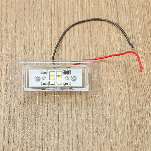 KUAFU Universal License Plate LED Light For Roll Pan Bumper New