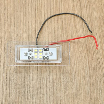 KUAFU Universal License Plate LED Light For Roll Pan Bumper New