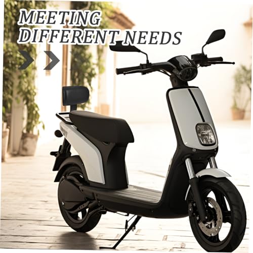 Zerodeko Motorcycle Backrest Cushion for Comfortable Riding Easy Installation Passenger Pad for Rear Seats and Sponge Material Fit for Motorcycles and Bicycles