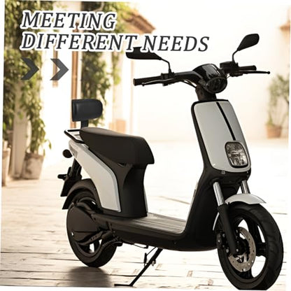 Zerodeko Motorcycle Backrest Cushion for Comfortable Riding Easy Installation Passenger Pad for Rear Seats and Sponge Material Fit for Motorcycles and Bicycles