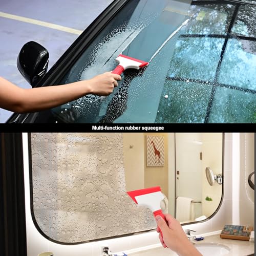 EHDIS Window Tint Kit with Vinyl Tool Pouch,Felt Squeegee,Razor Blade Scraper,Small Rubber Scraper Vinyl Wrap Installation kit for Car Wrapping,Window Film,Graphics,Decal Installation