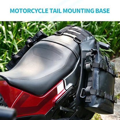 Motorcycle Bag Extension Mounting Base, Motorcycle Accessory for Tail Bag/Seat Bag/Saddle Bag/Side Bag - style: Tailstock Extension