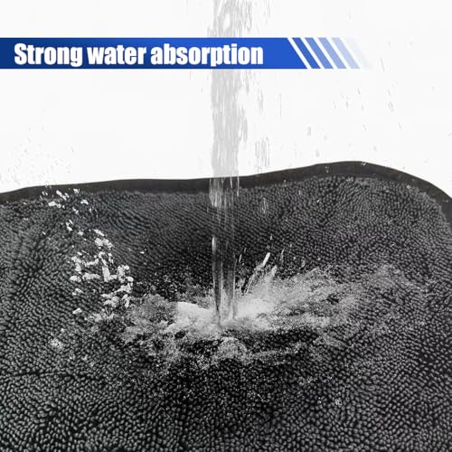 Microfiber Car Drying Towel, 16" x 16" Ultra Absorbent Cleaning Cloth with Twisted-Loop Design - Microfiber Towel for Car Detailing/Household, Without Streaks or Scratches(3PCS) - size: 3PCS