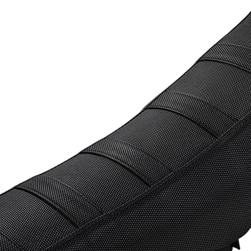 Ebike Seat Cover for Yozma IN10 Tutto Tuttio Soleil 01 Tutti Electric Dirt Pit Bike Non-Slip Soft Cushion Black - color: black background black stripes